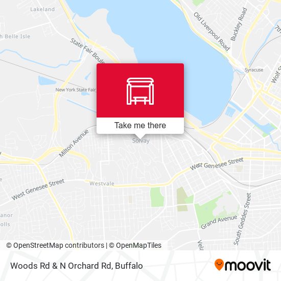 Mapa de Woods Rd & N Orchard Rd