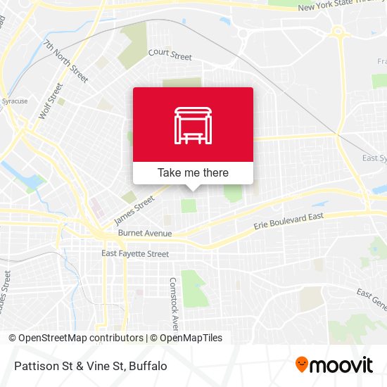 Mapa de Pattison St & Vine St