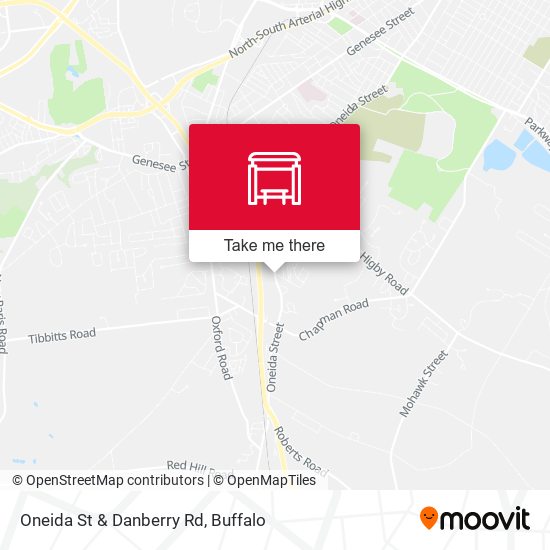 Mapa de Oneida St & Danberry Rd