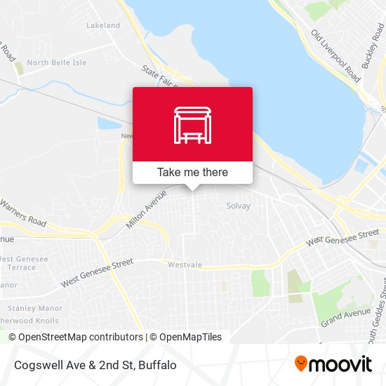 Mapa de Cogswell Ave & 2nd St