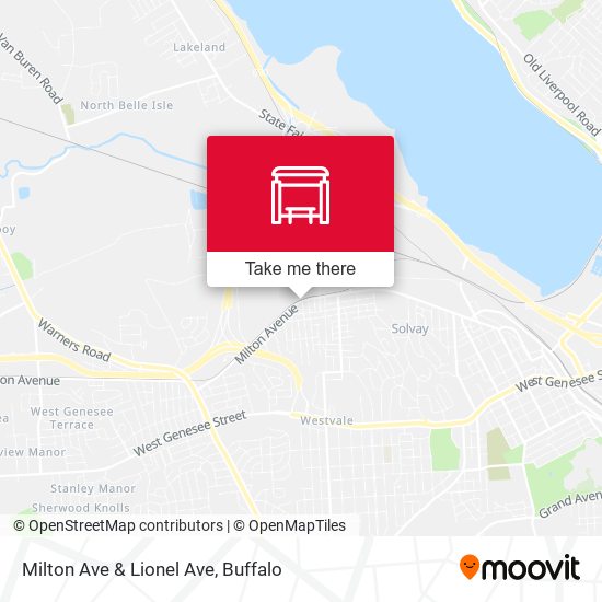Mapa de Milton Ave & Lionel Ave