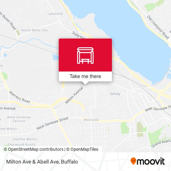 Mapa de Milton Ave & Abell Ave