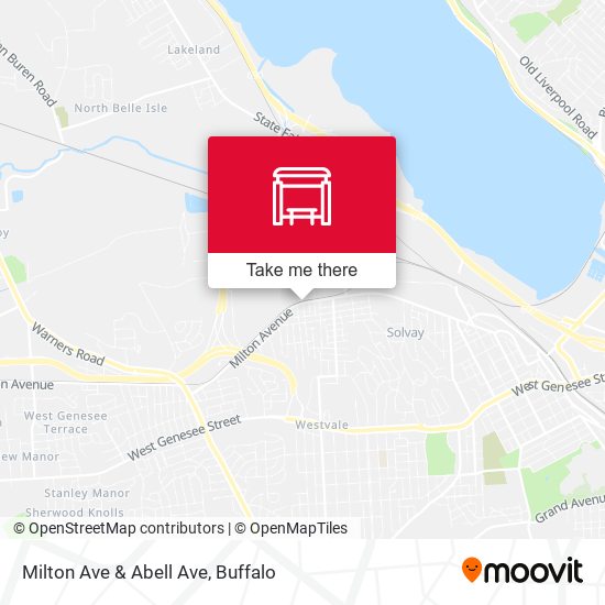 Mapa de Milton Ave & Abell Ave