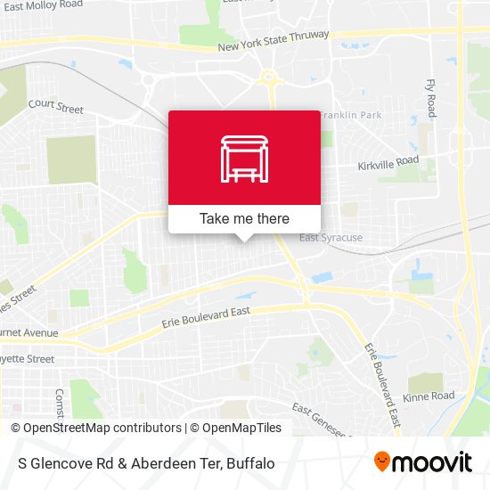 S Glencove Rd & Aberdeen Ter map