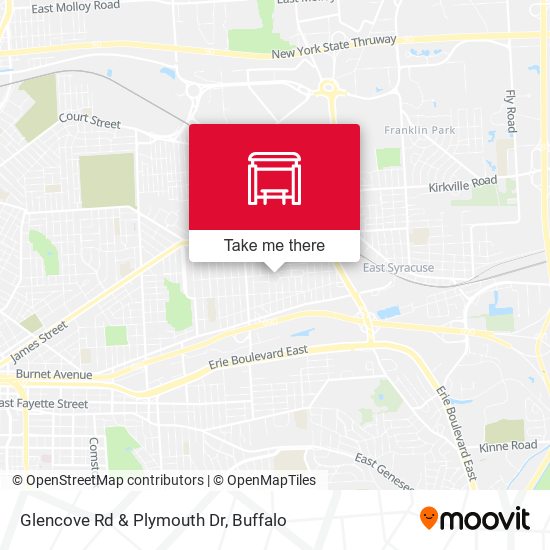 Glencove Rd & Plymouth Dr map