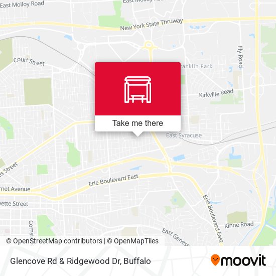 Glencove Rd & Ridgewood Dr map