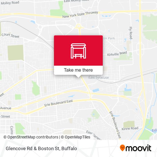 Glencove Rd & Boston St map