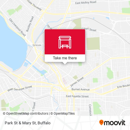 Mapa de Park St & Mary St