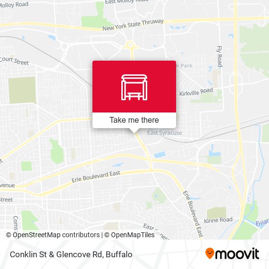 Conklin St & Glencove Rd map