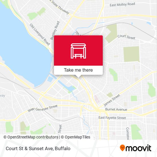 Mapa de Court St & Sunset Ave