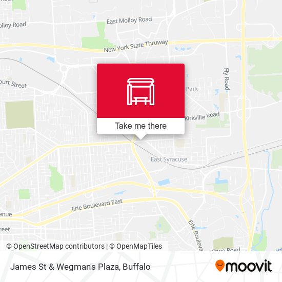 Mapa de James St & Wegman's Plaza