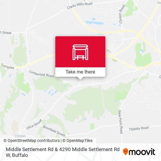 Mapa de Middle Settlement Rd & 4290 Middle Settlement Rd W