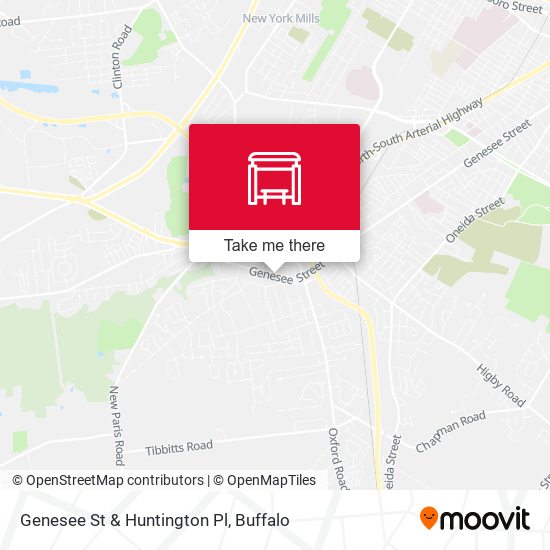Mapa de Genesee St & Huntington Pl