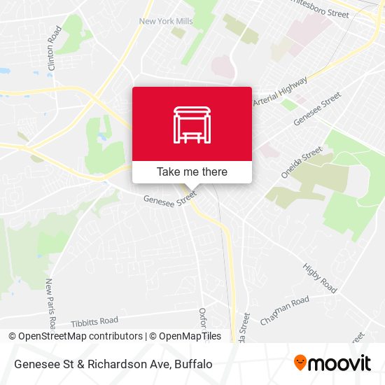 Mapa de Genesee St & Richardson Ave
