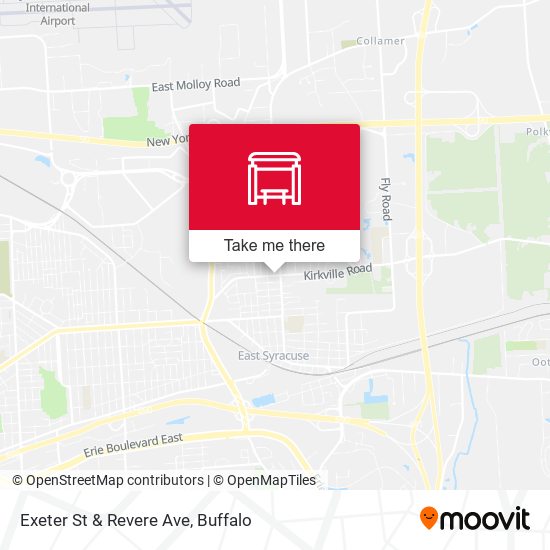 Mapa de Exeter St & Revere Ave