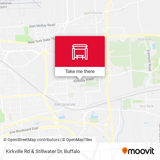Kirkville Rd & Stillwater Dr map