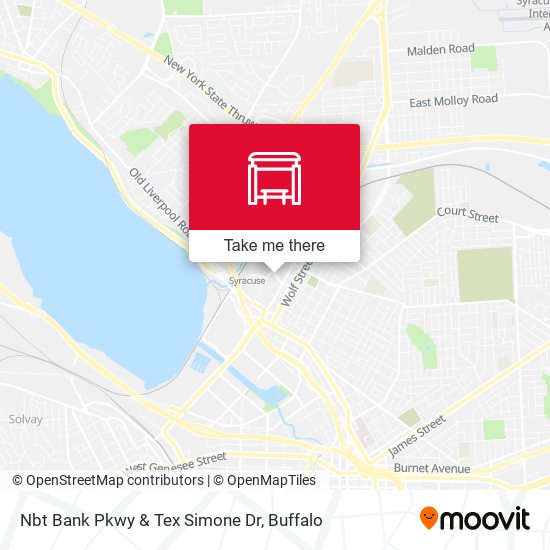 Mapa de Nbt Bank Pkwy & Tex Simone Dr