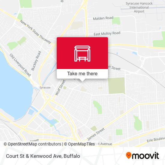 Mapa de Court St & Kenwood Ave
