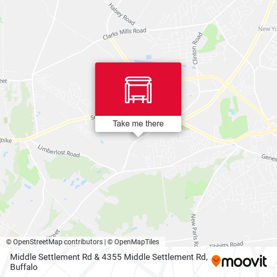 Middle Settlement Rd & 4355 Middle Settlement Rd map
