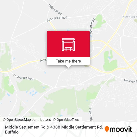 Mapa de Middle Settlement Rd & 4388 Middle Settlement Rd