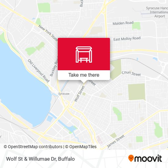 Mapa de Wolf St & Willumae Dr