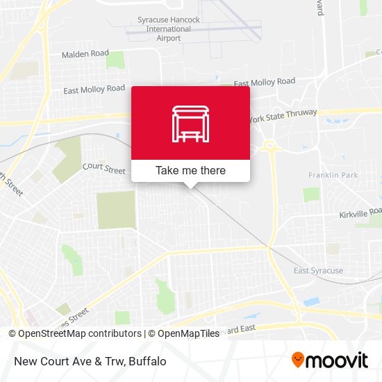 Mapa de New Court Ave & Trw
