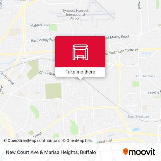 New Court Ave & Marisa Heights map