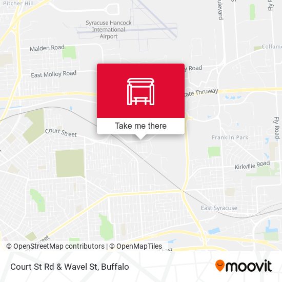 Court St Rd & Wavel St map