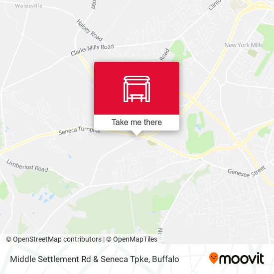 Middle Settlement Rd & Seneca Tpke map