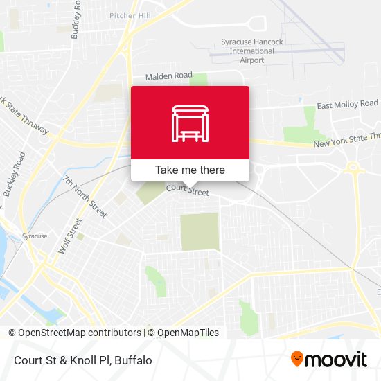 Mapa de Court St & Knoll Pl