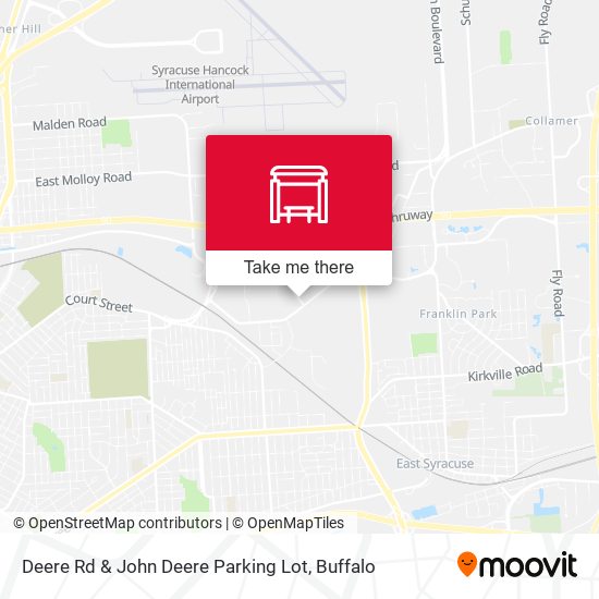 Mapa de Deere Rd & John Deere Parking Lot