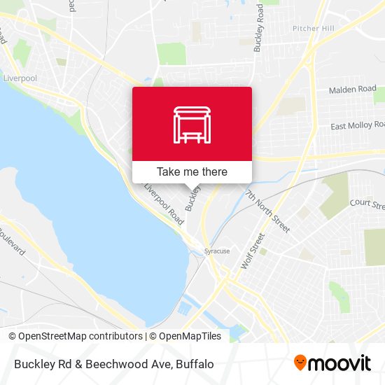 Buckley Rd & Beechwood Ave map