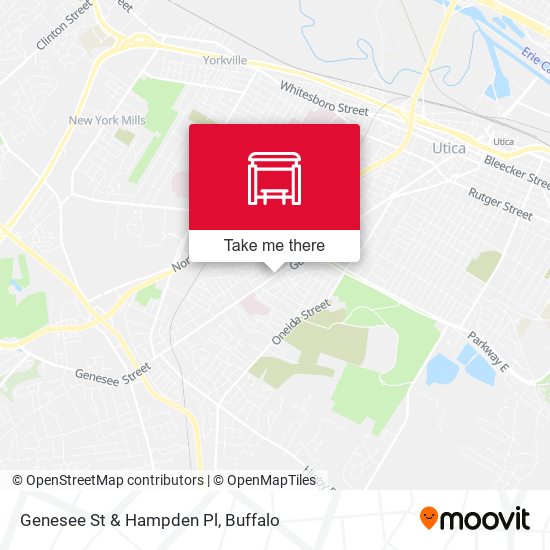 Mapa de Genesee St & Hampden Pl