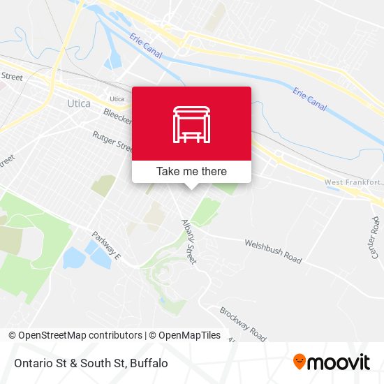 Mapa de Ontario St & South St