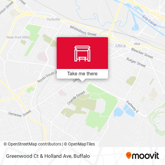 Greenwood Ct & Holland Ave map