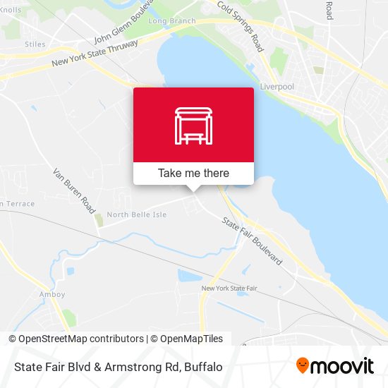 Mapa de State Fair Blvd & Armstrong Rd