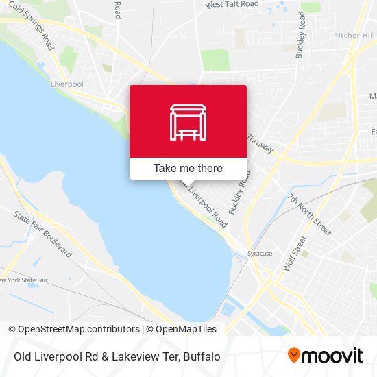 Old Liverpool Rd & Lakeview Ter map