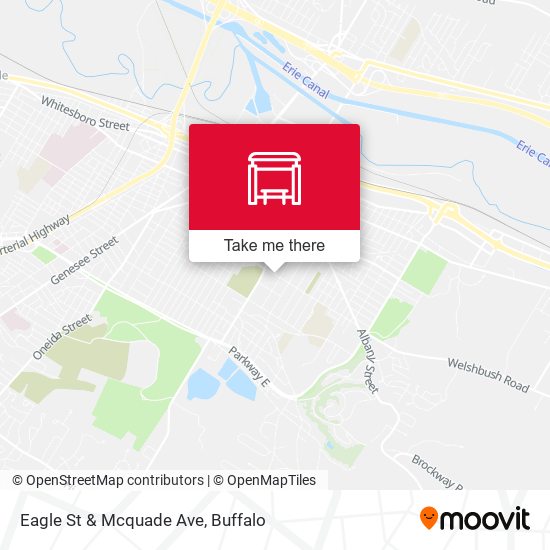 Mapa de Eagle St & Mcquade Ave
