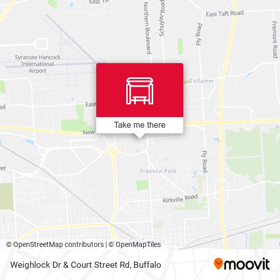 Weighlock Dr & Court Street Rd map