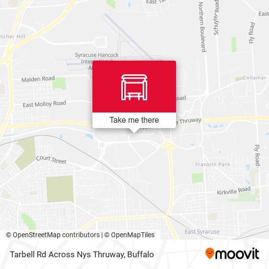 Mapa de Tarbell Rd Across Nys Thruway
