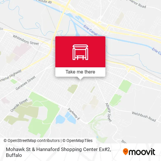 Mohawk St & Hannaford Shopping Center Ex#2 map
