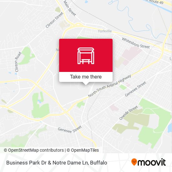 Mapa de Business Park Dr & Notre Dame Ln
