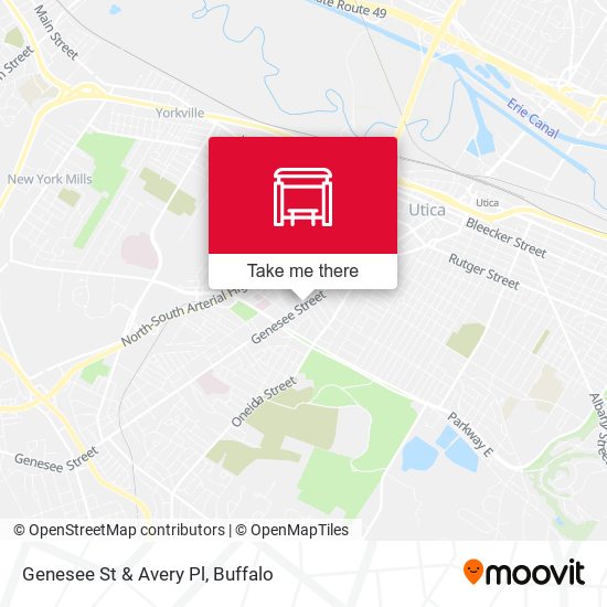 Mapa de Genesee St & Avery Pl