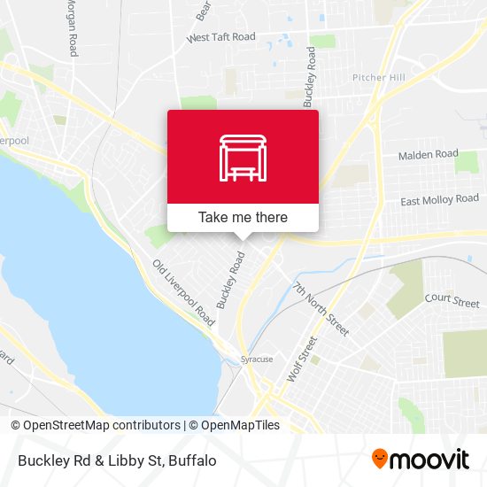 Buckley Rd & Libby St map