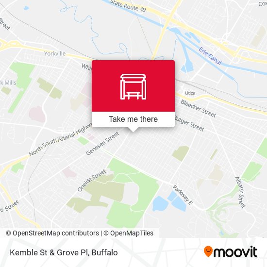 Mapa de Kemble St & Grove Pl