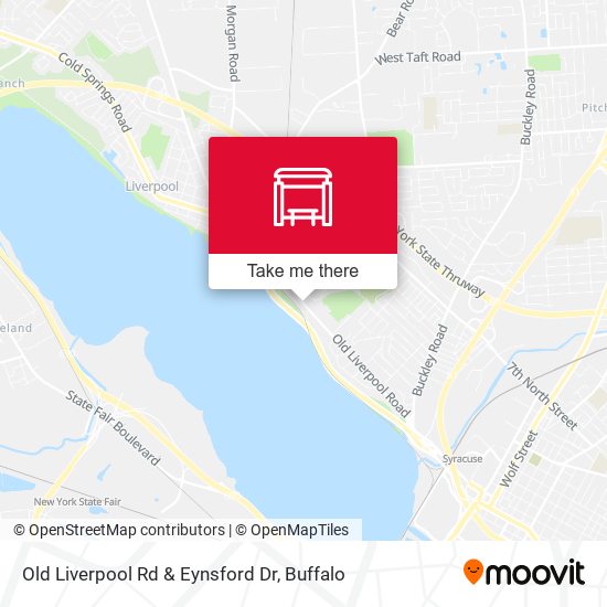 Mapa de Old Liverpool Rd & Eynsford Dr