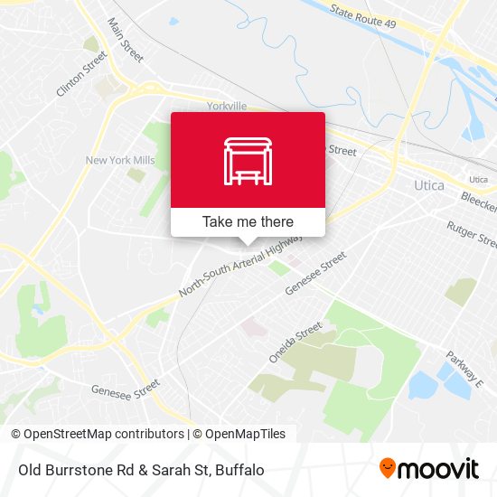 Old Burrstone Rd & Sarah St map