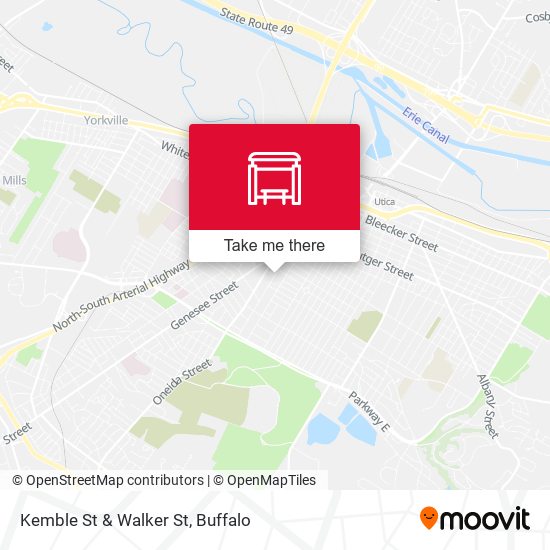 Mapa de Kemble St & Walker St