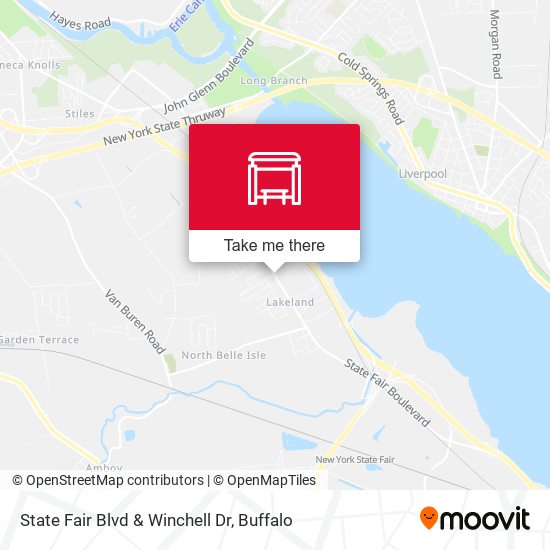 State Fair Blvd & Winchell Dr map