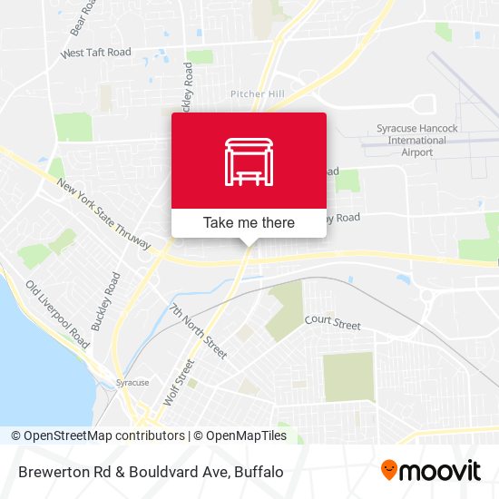 Brewerton Rd & Bouldvard Ave map